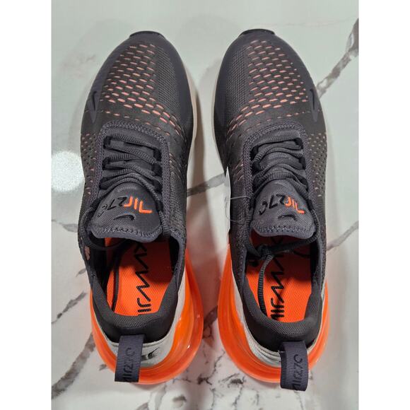 Nike Air Max 270 Total Orange Desert Sand Size 10 Men\'s Running AH8050-024 New main image 7